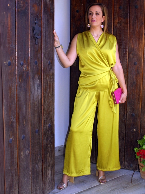 BLUSA SOFÍA AMARILLO MOSTAZA